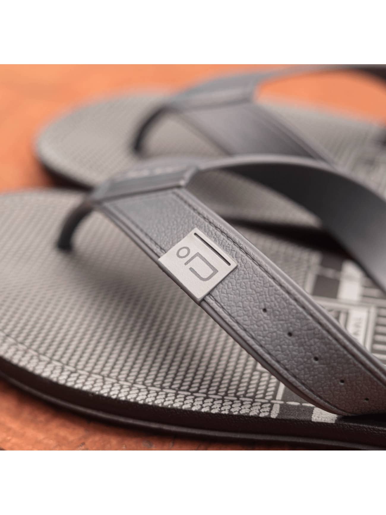 Sandália Masculina Casual em Couro PU