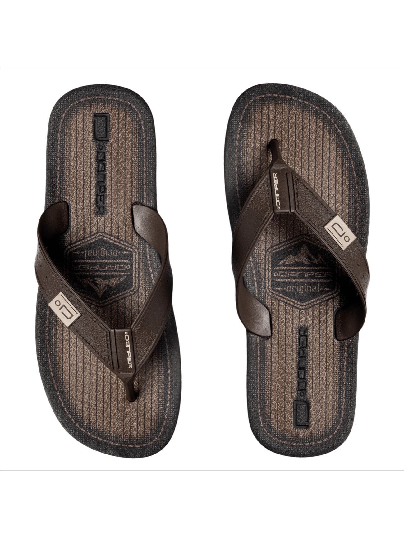 Sandália Masculina Casual em Couro PU