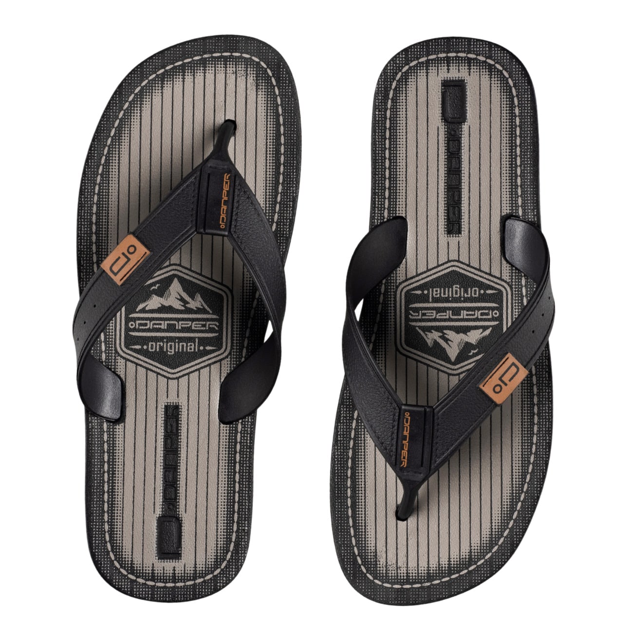 Sandália Masculina Casual em Couro PU