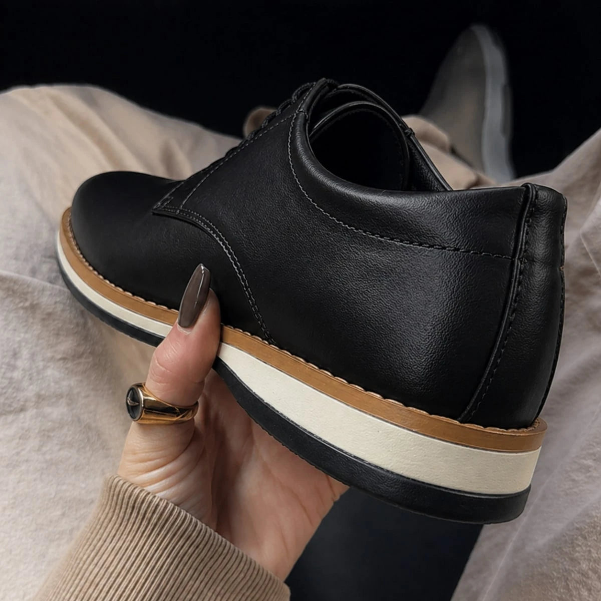 Sapato Social Masculino Oxford Premium