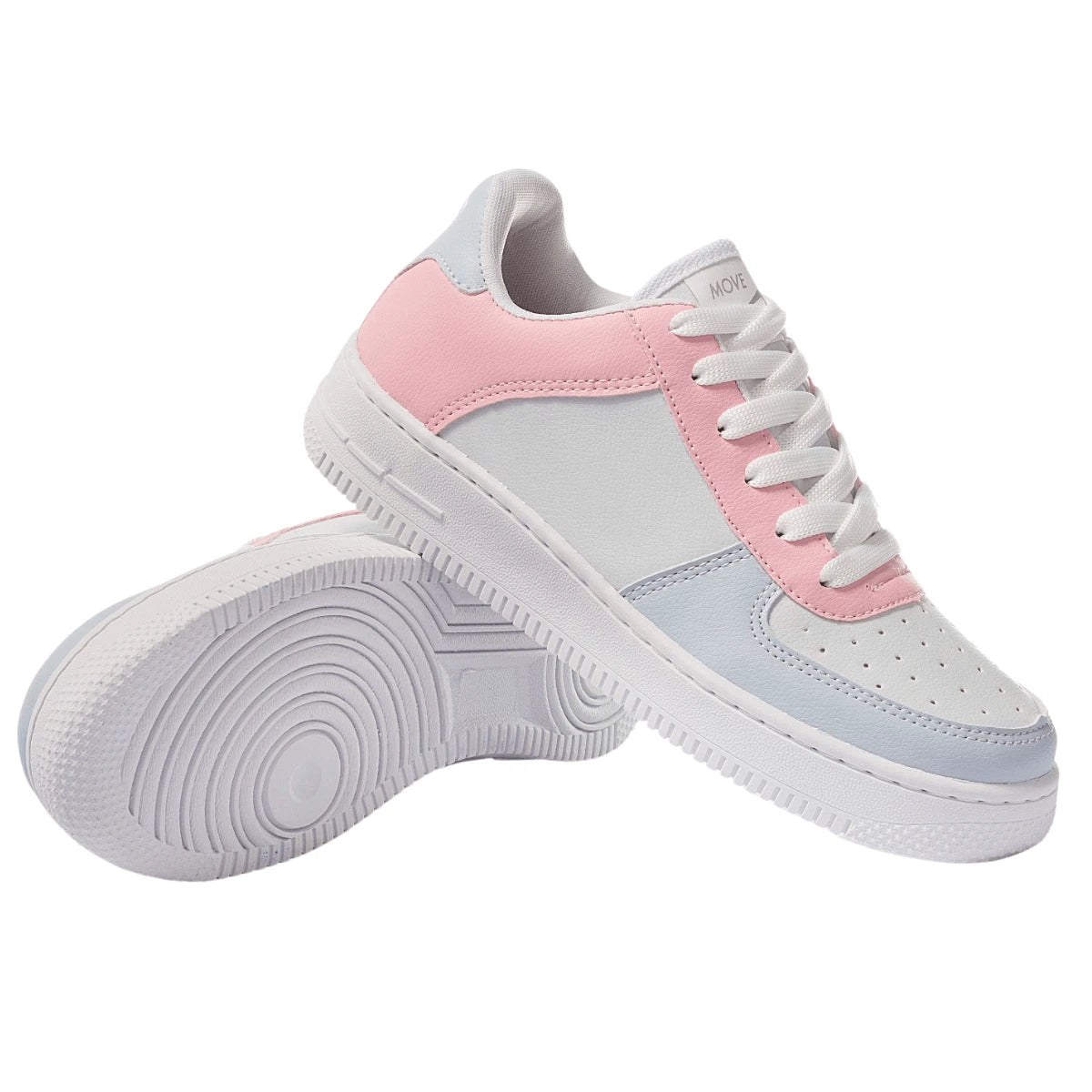 Vendedor IndicadoTênis Casual Feminino Masculino Force Liso Couro Original colorido