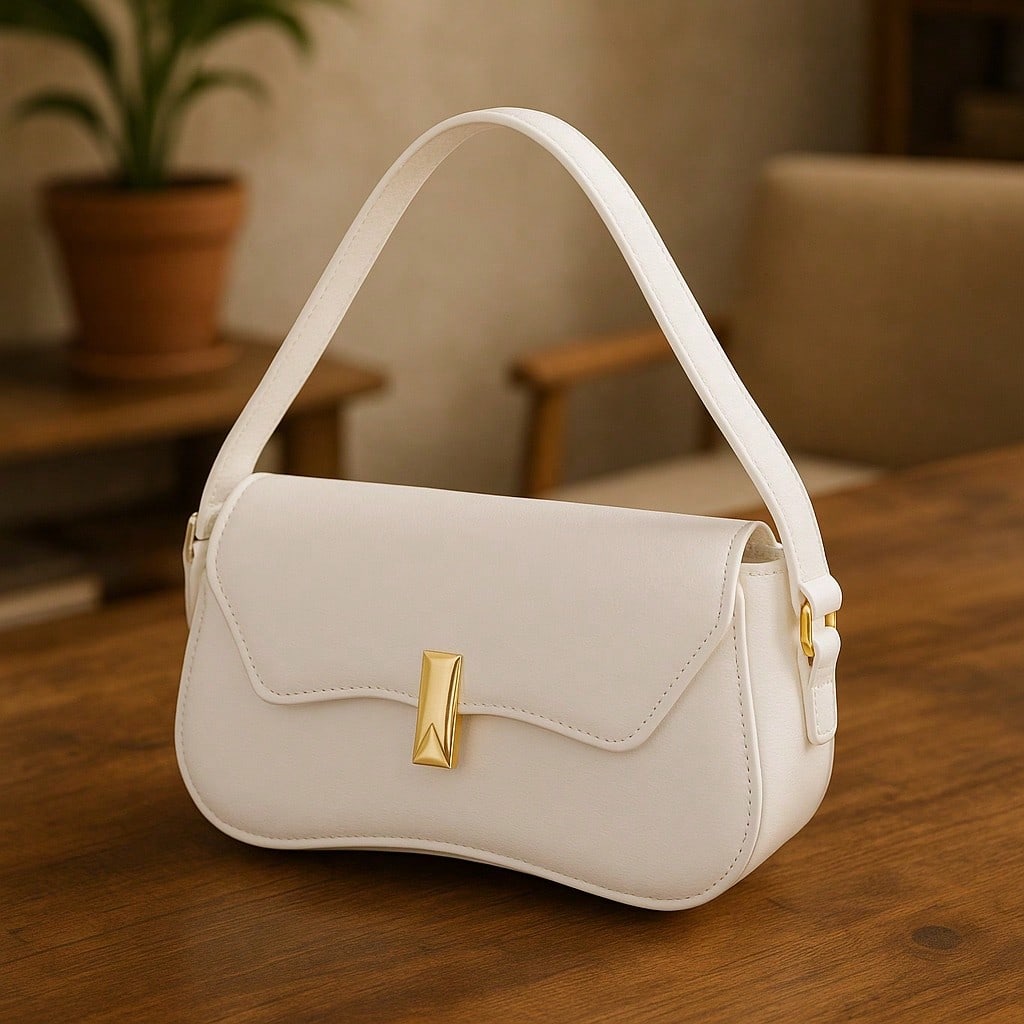 Bolsa Feminina Baguete De Usar No Ombro Alça Curta