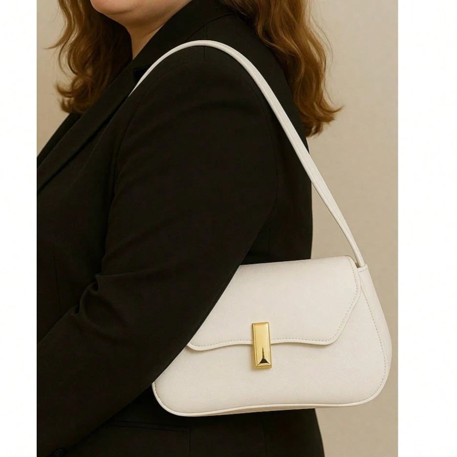 Bolsa Feminina Baguete De Usar No Ombro Alça Curta