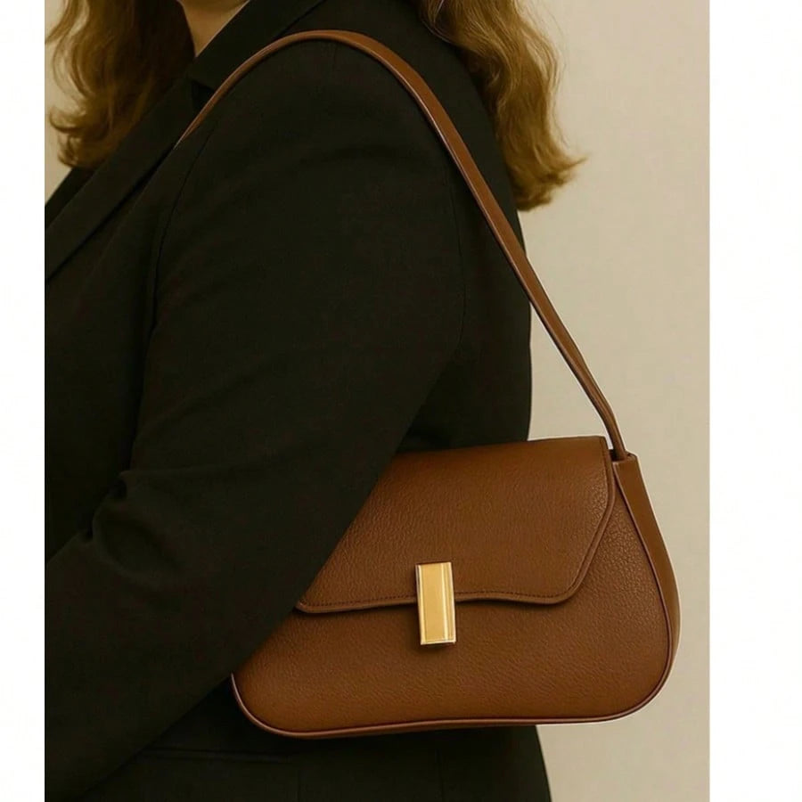 Bolsa Feminina Baguete De Usar No Ombro Alça Curta