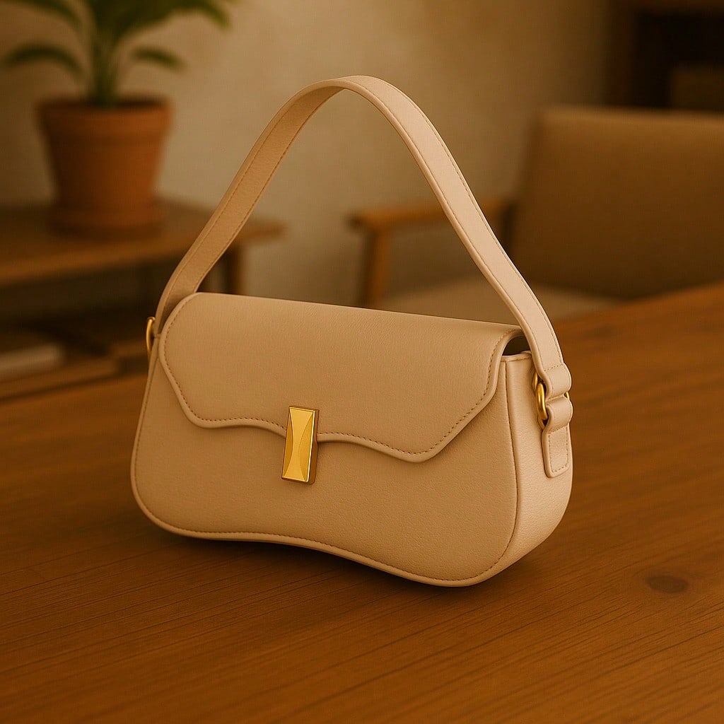 Bolsa Feminina Baguete De Usar No Ombro Alça Curta