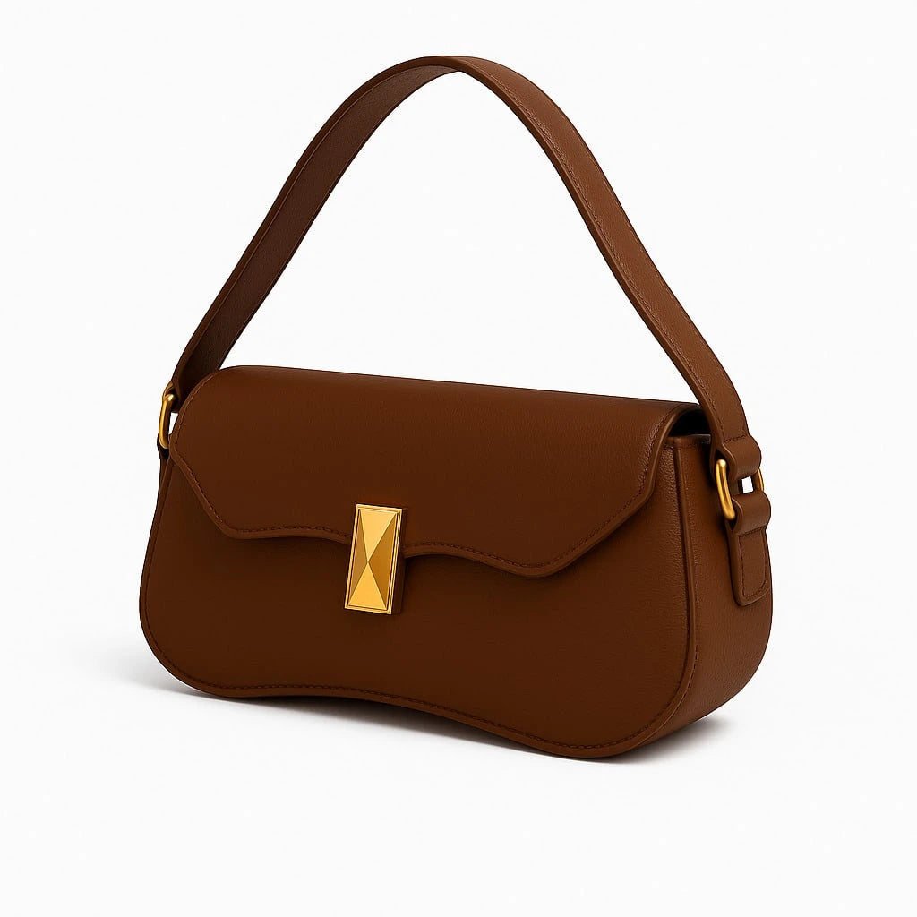 Bolsa Feminina Baguete De Usar No Ombro Alça Curta