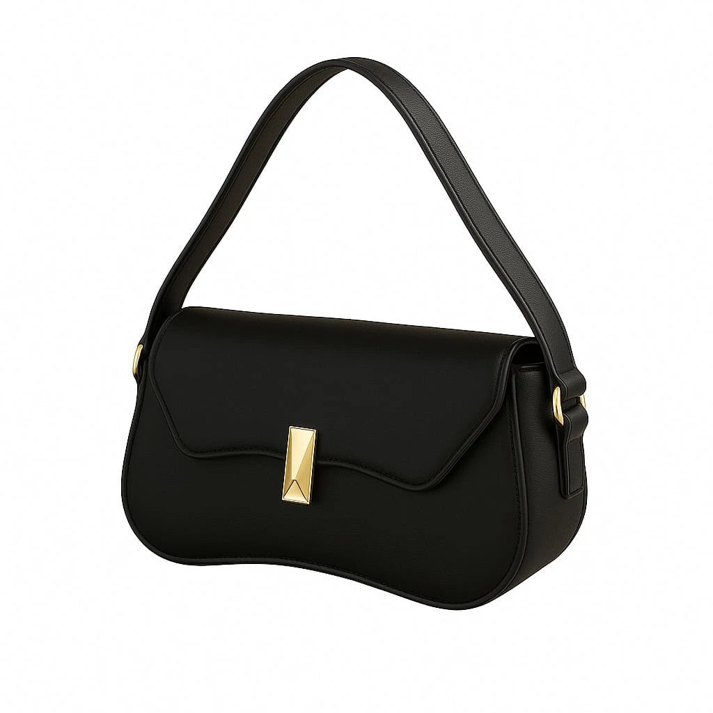 Bolsa Feminina Baguete De Usar No Ombro Alça Curta