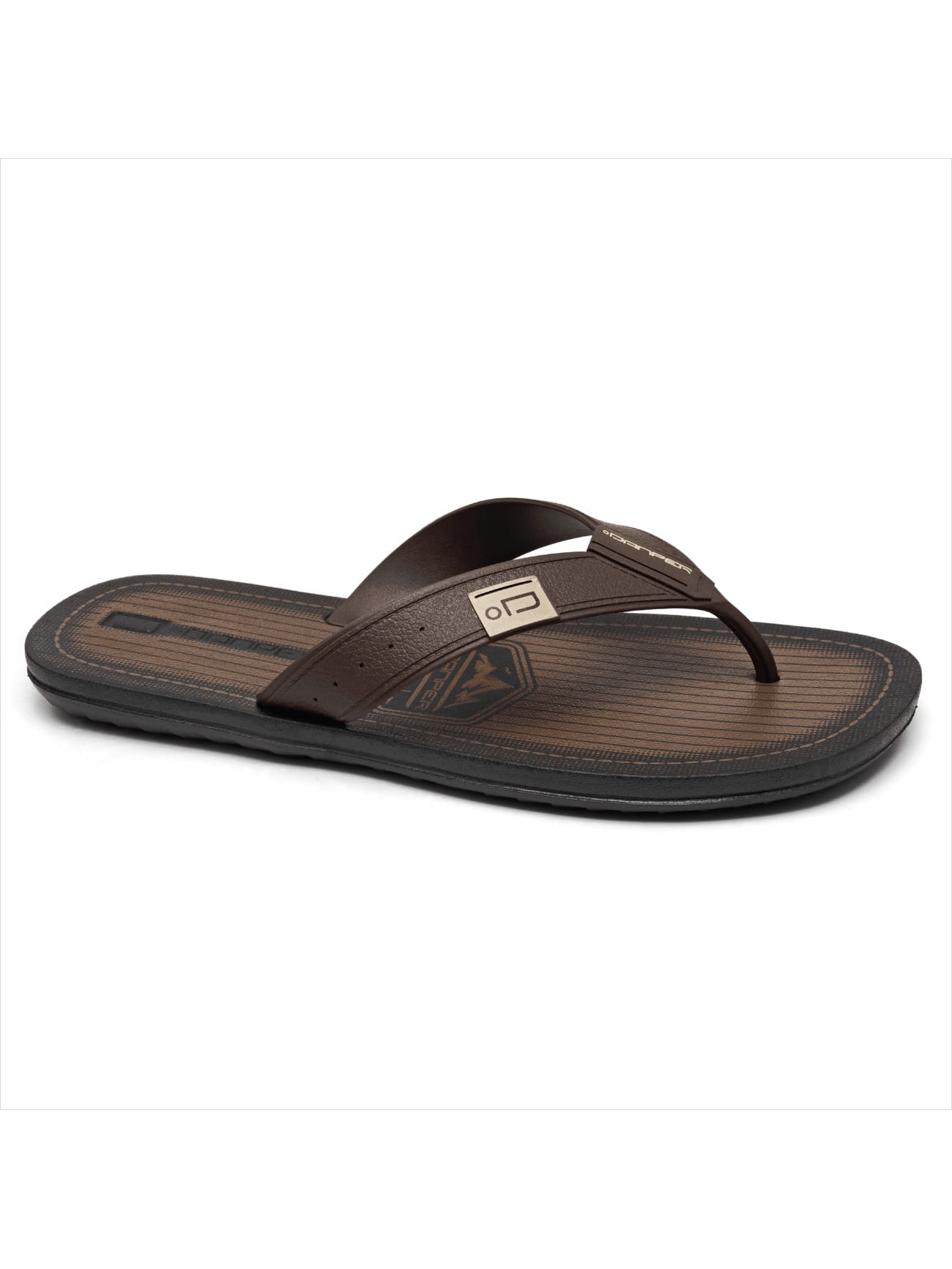 Sandália Masculina Casual em Couro PU
