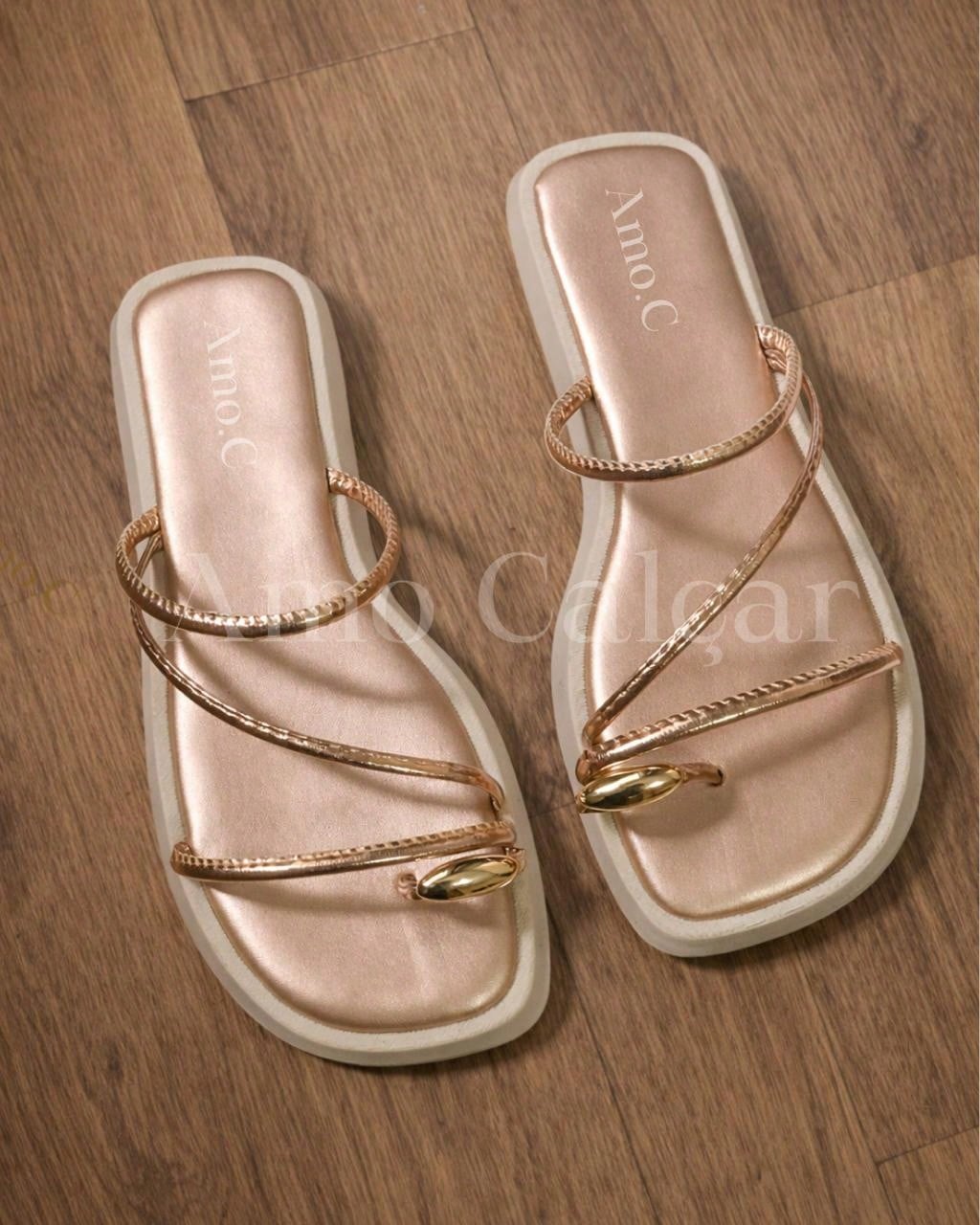 Sandália Feminina Plataforma Elegante