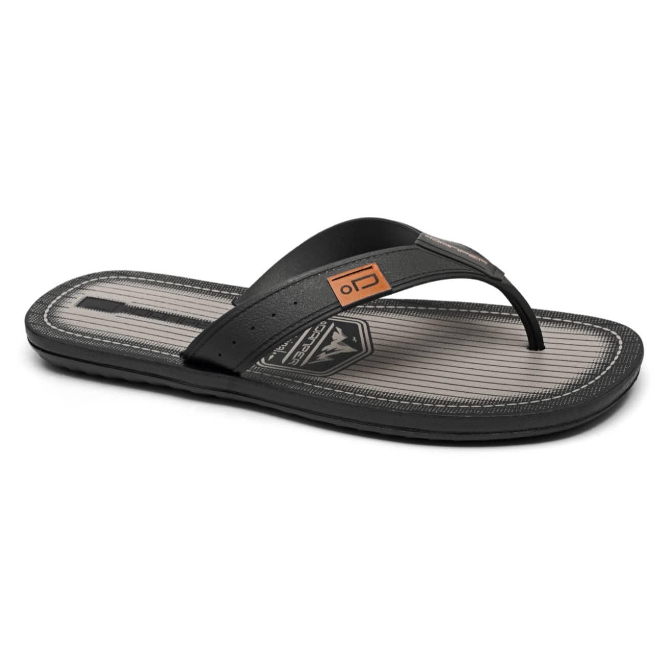 Sandália Masculina Casual em Couro PU