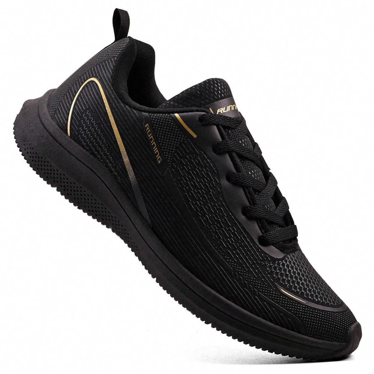 Tênis Feminino Masculino Academia Running Casual Desportivo EVA Amarrar Academia e fitness