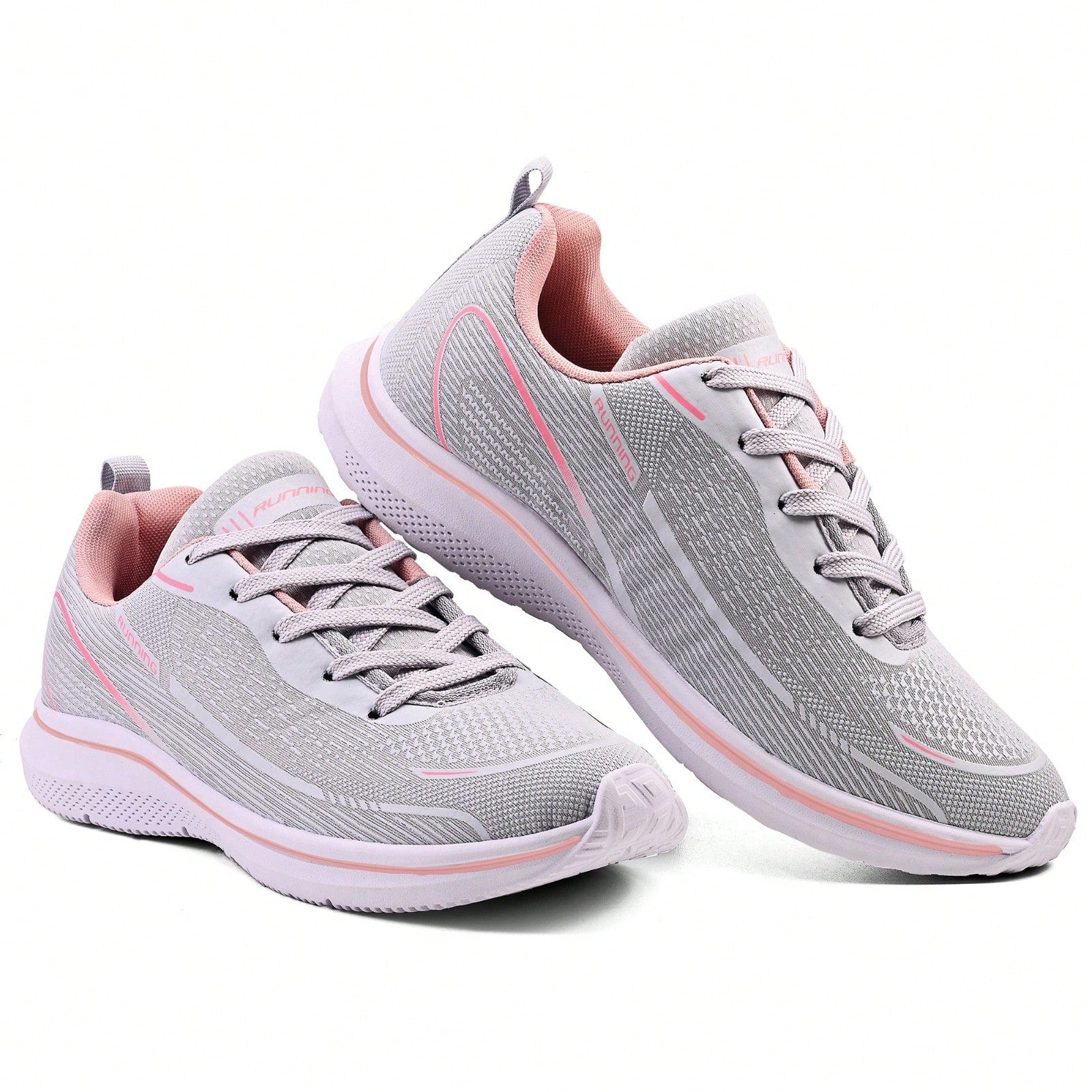 Tênis Feminino Masculino Academia Running Casual Desportivo EVA Amarrar Academia e fitness