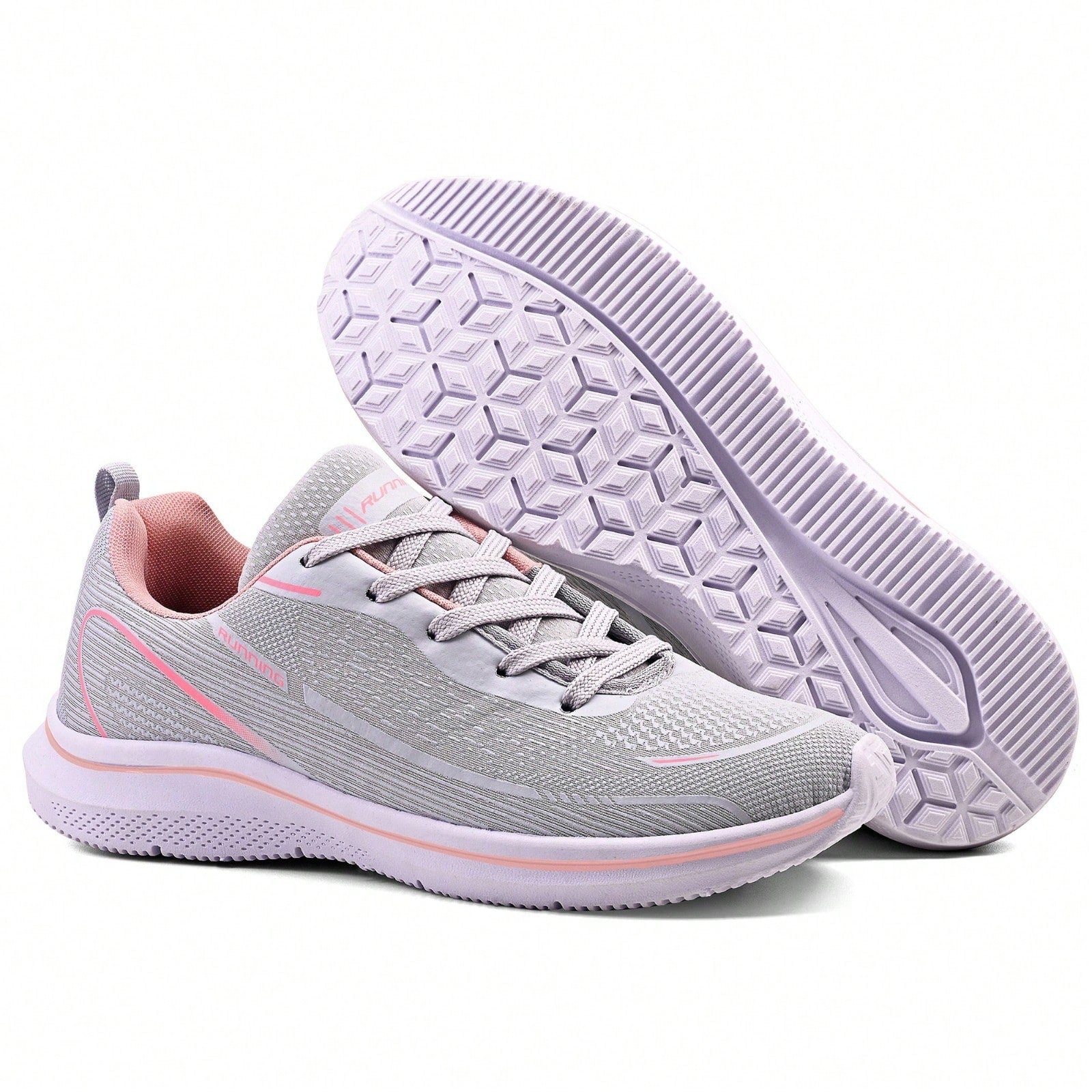 Tênis Feminino Masculino Academia Running Casual Desportivo EVA Amarrar Academia e fitness