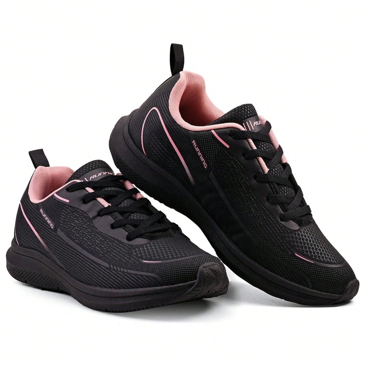 Tênis Feminino Masculino Academia Running Casual Desportivo EVA Amarrar Academia e fitness