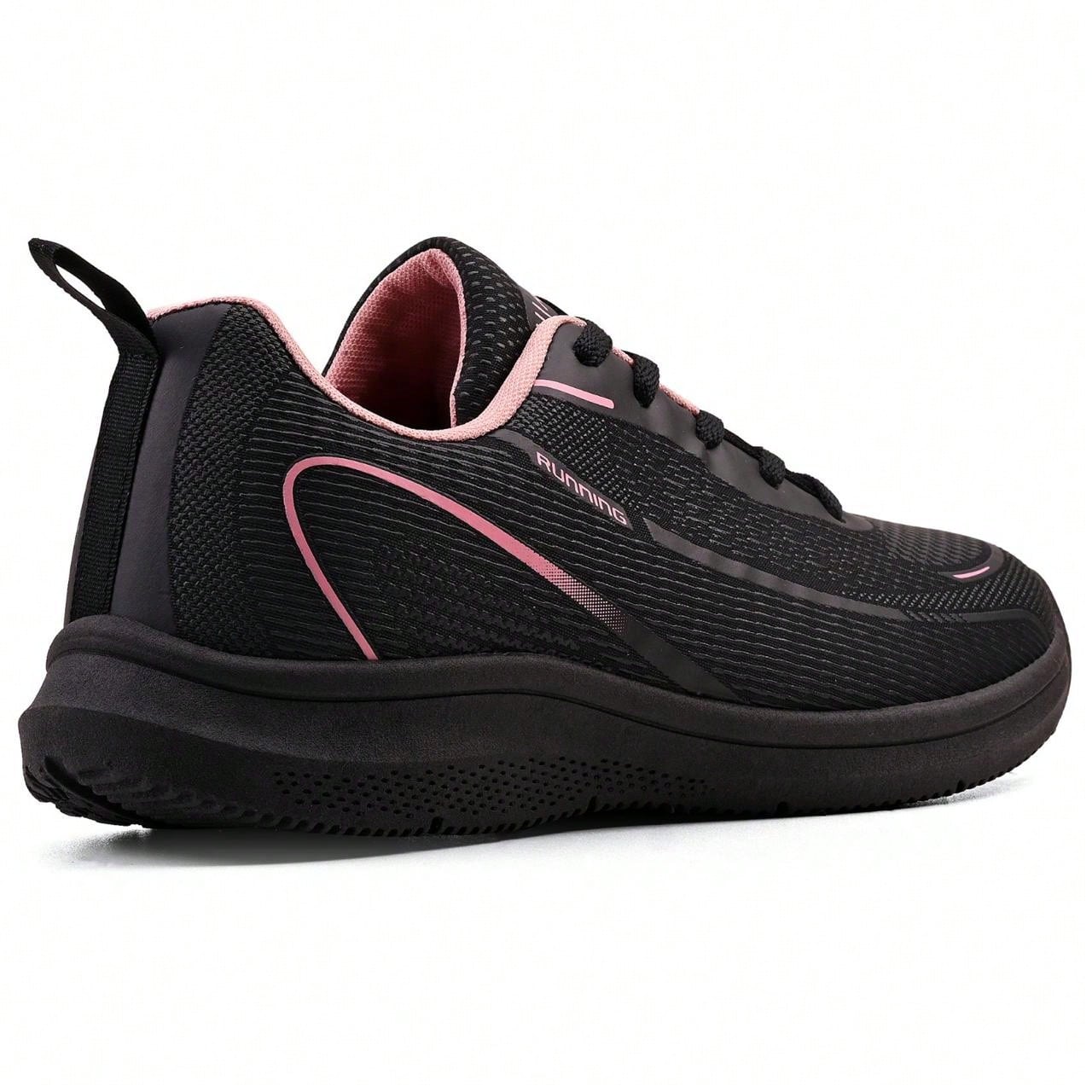 Tênis Feminino Masculino Academia Running Casual Desportivo EVA Amarrar Academia e fitness