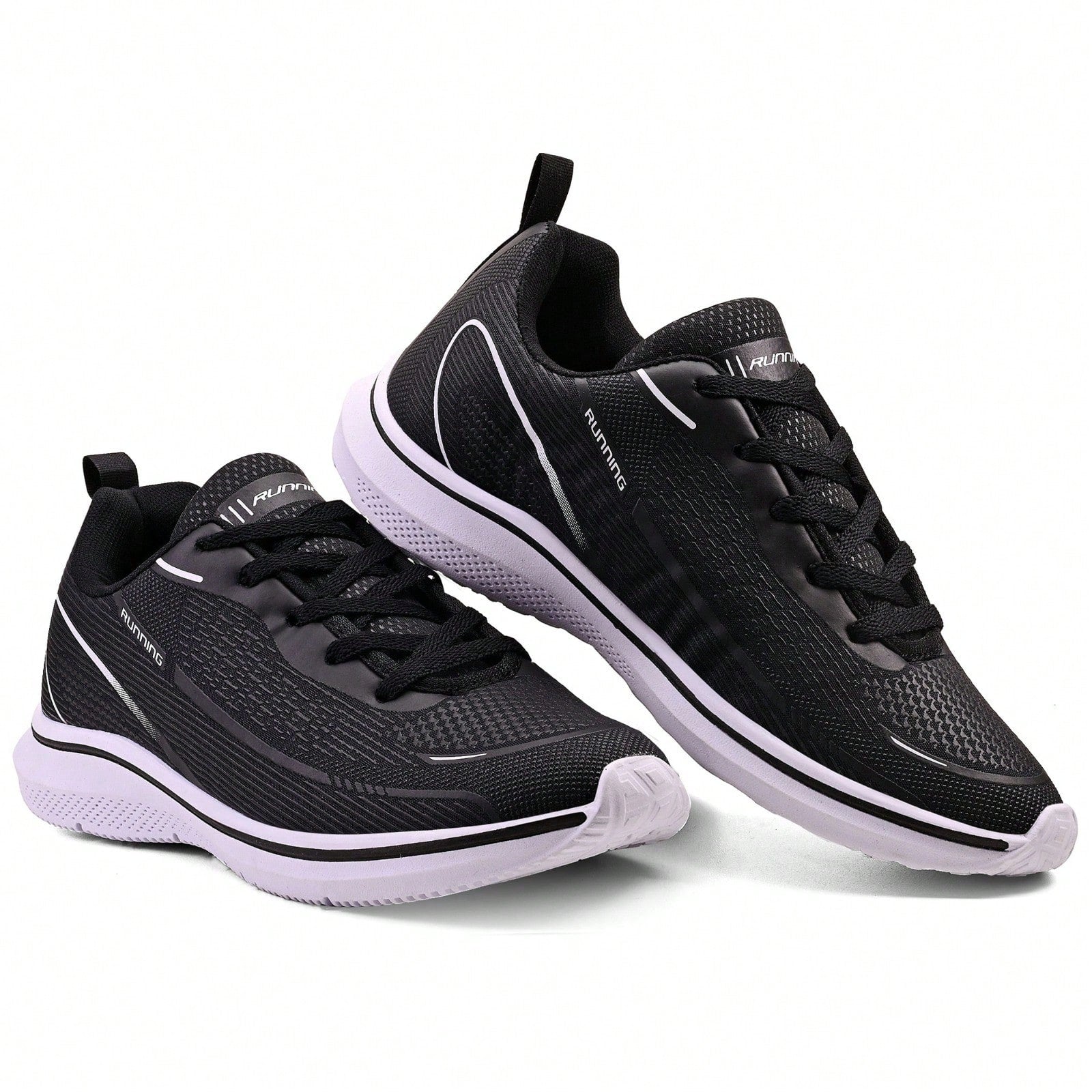 Tênis Feminino Masculino Academia Running Casual Desportivo EVA Amarrar Academia e fitness