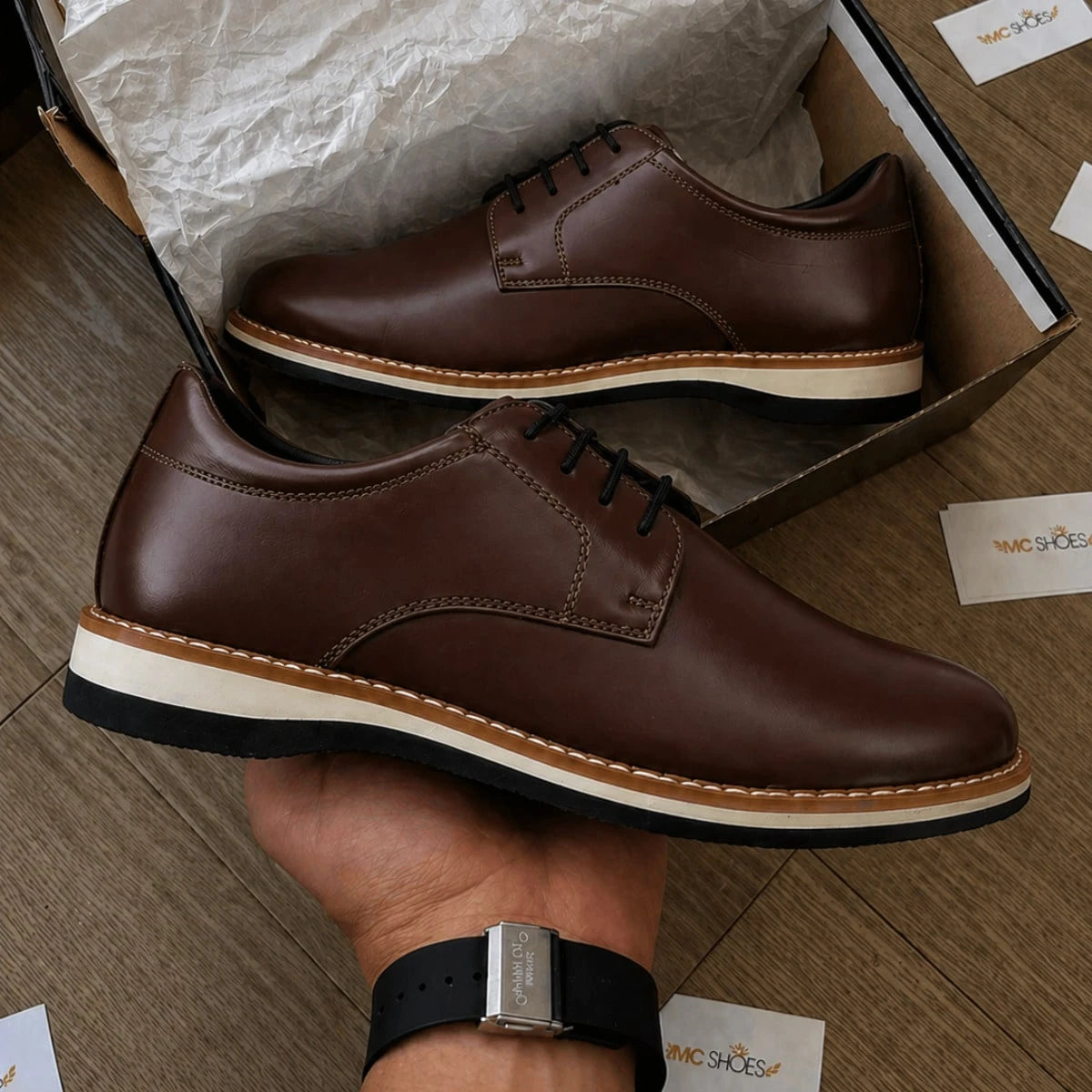 Sapato Social Masculino Oxford Premium