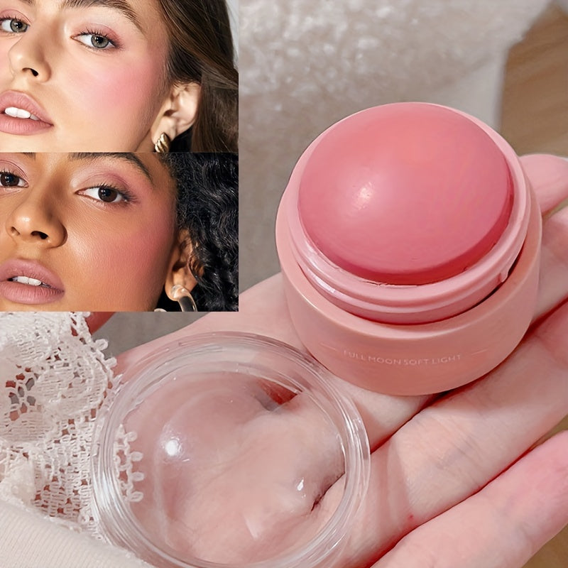 Blush de 6 Cores - Matte, Cobertura Média, À Prova d'Água, Pó Iluminador para Todos os Tons de Pele, Realçando o Brilho Natural e a Tez Impecável com Tons de Pêssego, Rosa e Neblina Suave.