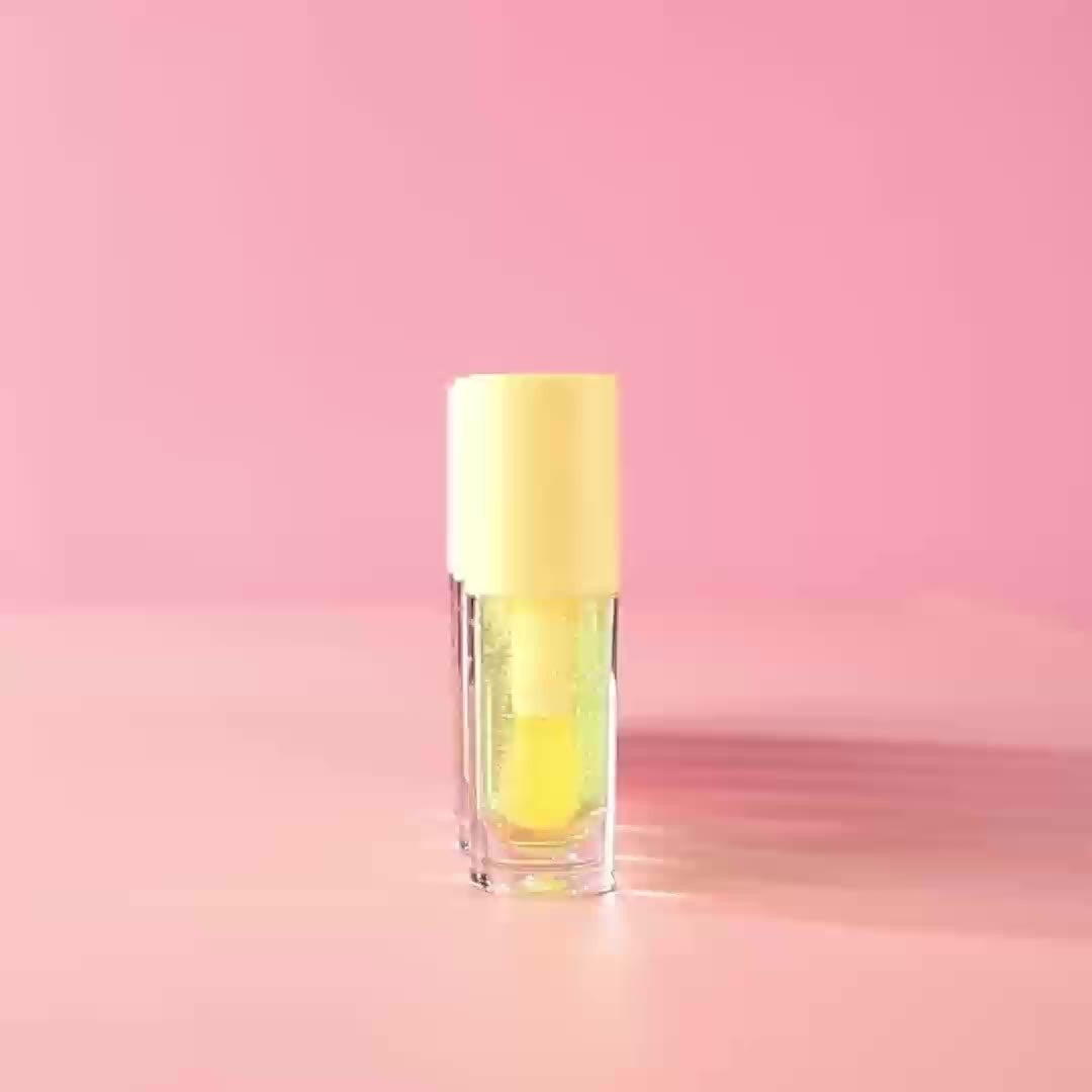 LANGMANNI Brilho Labial Hidratante com Sabor de Geléia de Frutas com Acabamento Brilhante