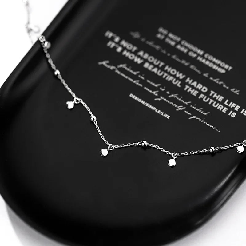 Colar Feminino Elegante com Zircônias Brilhantes