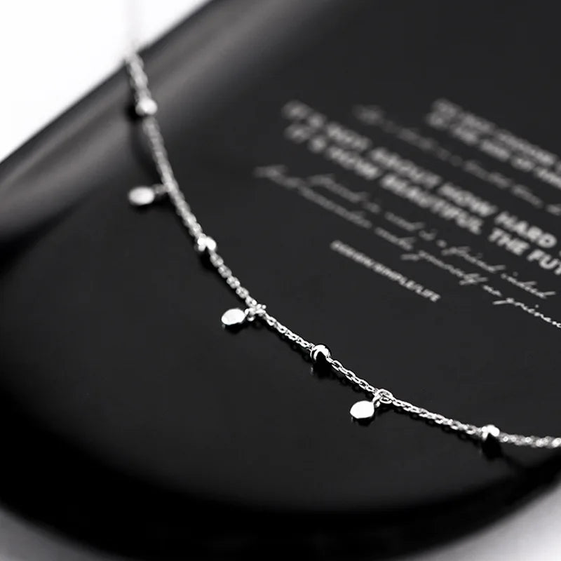 Colar Feminino Elegante com Zircônias Brilhantes
