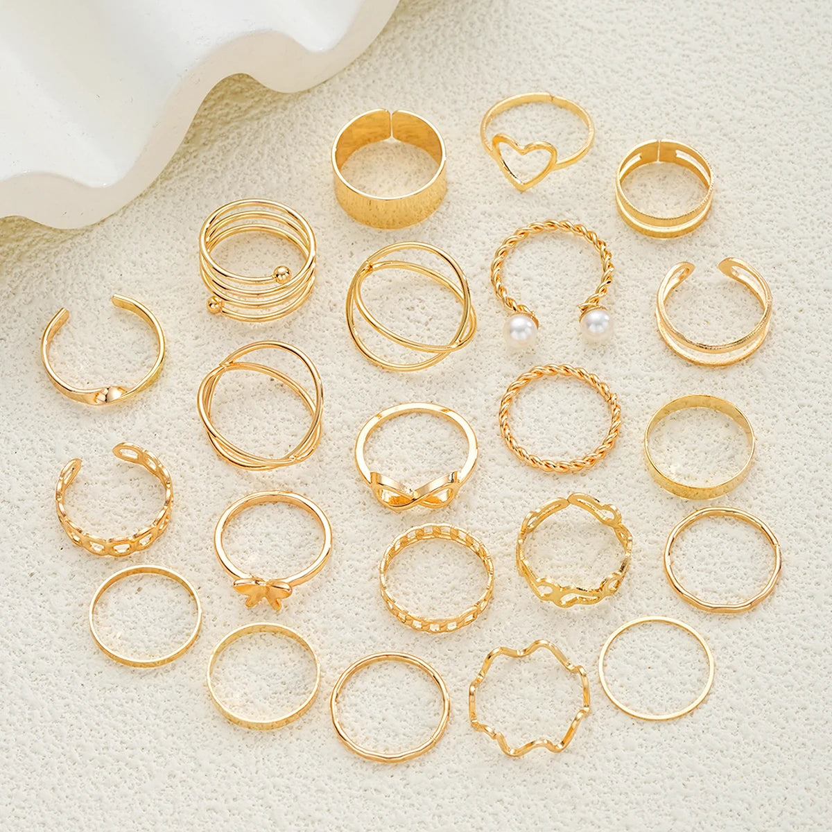 Mega Kit com 83 Joias Femininas Elegantes com Pérolas