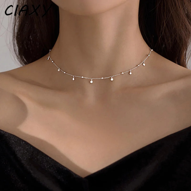 Colar Feminino Elegante com Zircônias Brilhantes