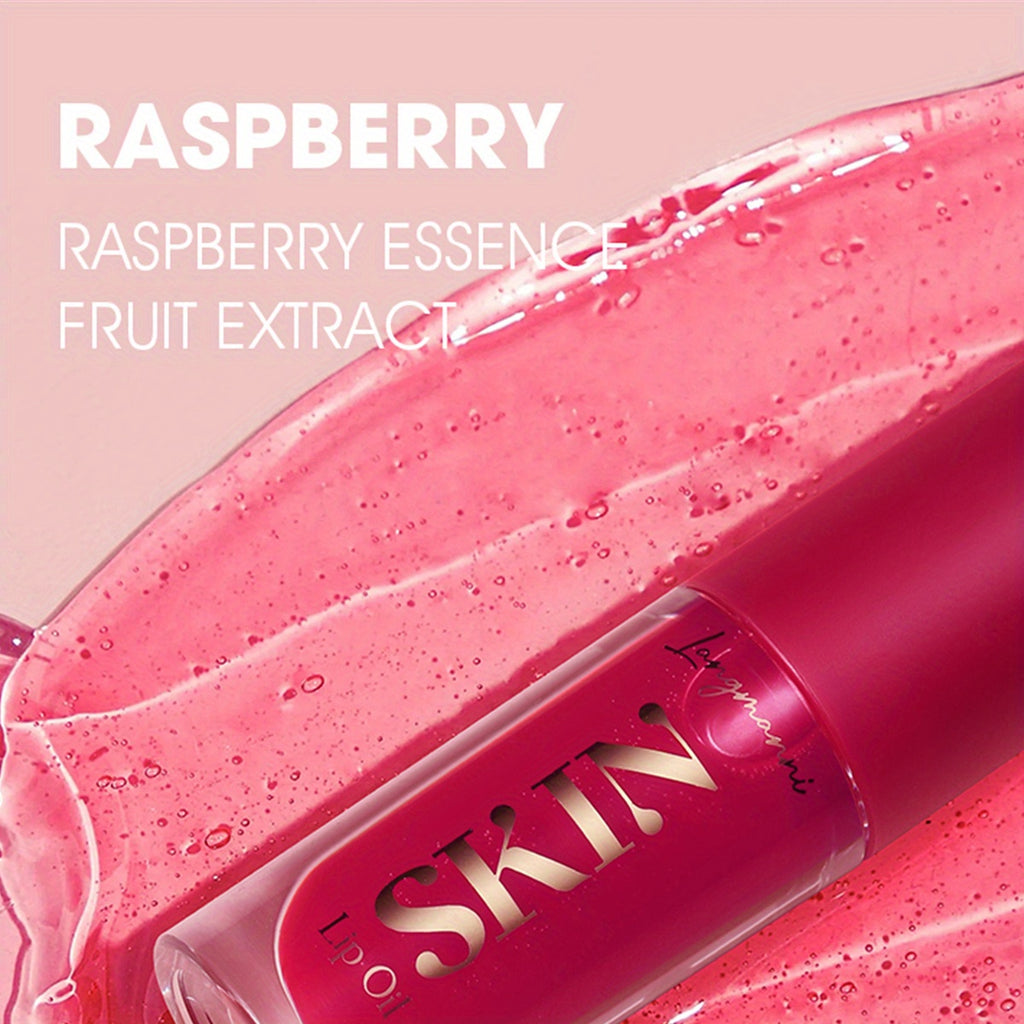 LANGMANNI Brilho Labial Hidratante com Sabor de Geléia de Frutas com Acabamento Brilhante